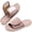 Beige, variant on Knivor Adjustable Open Toe House Slippers for Women Corduroy Diabetic Friendly Non Slip Soft Wide Fit Indoor Lounge Slippers