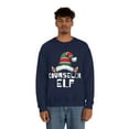 thumbnail image 4 of Counselor Elf Christmas Unisex Sweatshirt, S-2XL Holidays Xmas Elves, 4 of 9
