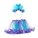 thumbnail image 3 of Disfraz de sirena para niñas, ropa, decoración, accesorios de fiesta, atuendos para carnaval L, 3 of 9