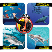 Abacus Brands Immersive Learning VR Goggles - Shark Lab Virtual Reality Science Kit for Kids, STEM Toys