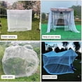 thumbnail image 4 of 4 Corner Hanging Bed Canopy Cover Net Bedding or Outdoors Netting Fit Twin, Full, Queen, King Bed Protection Bedroom Decorative,75"W x 84"L, 4 of 6