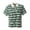 Green, variant on Daznico Women's Striped Polo Shirt Short Sleeve Button Down Collared Casual Summer Lightweight Tops for Work Daily Wear,S