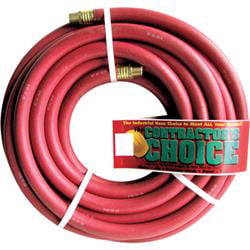 1/2" x 75ft 300 psi Air/Water Hose with 1/2" & 3/8" M-NPT 601021-75 