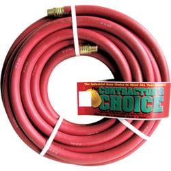 Northern Tool and Equipment 406731 Industrial Red Rubber Hose - 0. 75 x 50 ft. , 0. 75 inch NPT Fittings - 300 PSI - Model