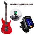 thumbnail image 2 of 1 unidad de sintonizador de guitarra con Clip Digital con pantalla LCD afinadores giratorios de ukelele y bajo para violín Hugtrwg  Para estrenar, 2 of 8