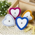 thumbnail image 5 of Home Cal Plug-in LED Night Light with Dusk-to-Dawn Sensor for Bedroom, Bathroom, Kitchen, Hallway,Stairs,Heart,Purple,6 Pack, 5 of 5