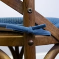 thumbnail image 5 of Memory Foam Honeycomb Non-Slip Chair Cushion Pad with Ties 4 Pack - Blue, 5 of 5