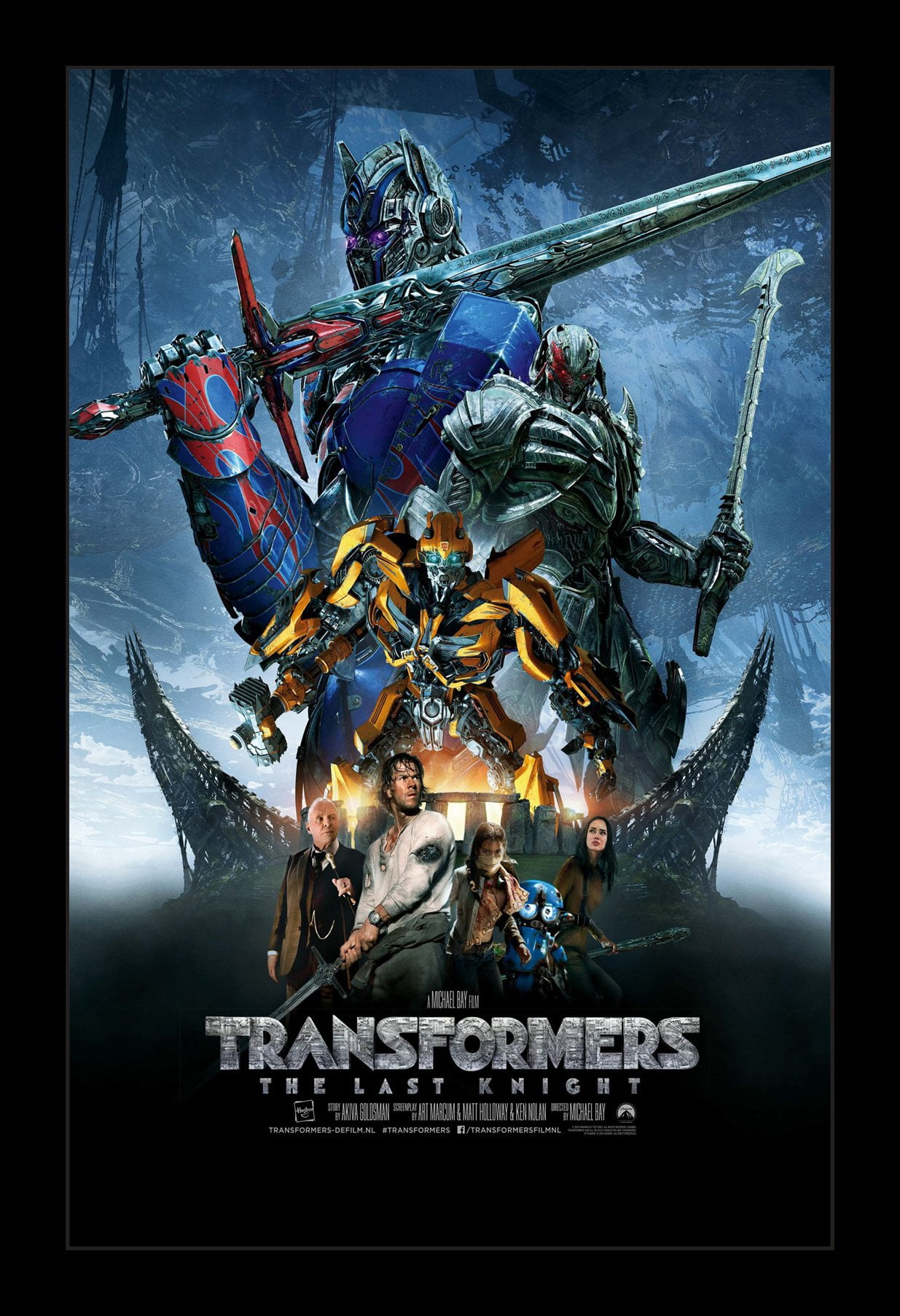 Transformers: The Last Knight Movie Poster (24x36) - Sqweeks