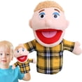 thumbnail image 5 of Family Hand Puppet School Family Puppet Interactive Show Puppet Role Play Toy Puppet With Removable Mouth Suitable For Children And Teenagers (Boys), 5 of 8