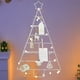 thumbnail image 4 of Arbol Navideño Grilla Marco Plegable Arbol Punched Christmas Tree Home Iron Wall Décor,Arbol Grilla Punched Christmas Tree,Home Iron Christmas Tree Décor,Estantería de Metal para Navidad,Christmas, 4 of 9
