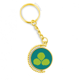 thumbnail image 1 of Anillo de oro de metal llavero llavero, 1 of 3