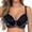 Black, variant on Womens Plus Bra Double Underwire Underwear