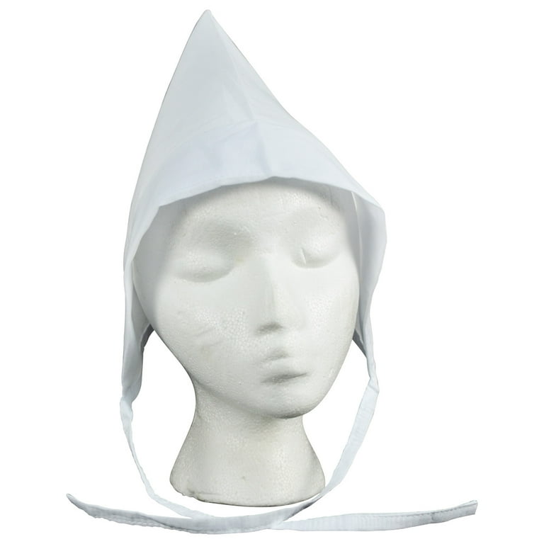White Amish Coif Costume Theatre Prop Hat White Amish Coif Costume Theatre Prop Hat