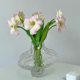 thumbnail image 5 of Jarrón de Vidrio Texturizado – Jarrón de Flores Soplado a Mano para Centro de Mesa Moderno, Mesa de Comedor o Decoración de Sala de Estar., 5 of 6