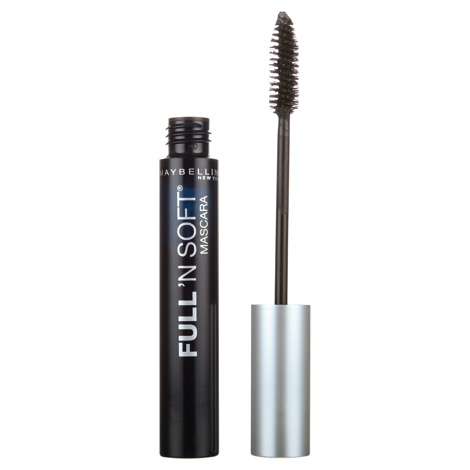 Maybelline Full N Soft Mascara Black .16 Oz, Pack of 6