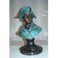 thumbnail image 3 of Nifao Napoleon Bust Bronze Statue – Bronze Statue, Home Decor, 14"L x 12"W x 24"H, 3 of 13