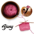 thumbnail image 4 of Ajuny Wood Handmade Elegant Design Extra Large Wooden Yarn Bowl, 4 of 7