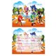 thumbnail image 3 of 10 tarjetas de invitación de Sonik para niños, tarjetas de felicitación para eventos, fiestas, bodas, fiestas de cumpleaños de niños, suministros de tarjetas de agradecimiento, 3 of 4