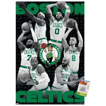 NBA Boston Celtics - Team 24 Wall Poster with Push Pins, 22.375" x 34"