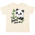 thumbnail image 3 of Inktastic My Papa Loves Me- Cute Panda Boys or Girls Toddler T-Shirt, 3 of 5