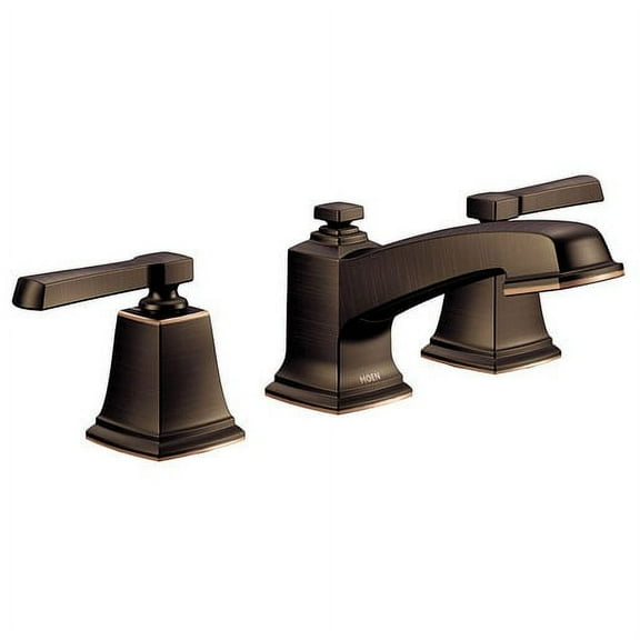 Moen Boardwalk Mediterranean Bronze Two-Handle Bathroom Faucet