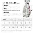 thumbnail image 4 of Mrmall Men White Baggy Jeans Cherry Blossom Embroidered Ripped Wide‑Leg Denim Pants Designer Look Jeans Men, 4 of 6