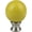 Yellow, variant on Urbanest Ceramic Ball Lamp Finial – 2 Inch Tall, Purple– Decorative Lamp Shade Finial for Table & Floor Lamps- 2 Pieces
