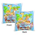 thumbnail image 3 of Agradables fundas de almohada de terciopelo con diseño de cabra y lobo grande, suaves y acogedoras fundas de almohada decorativas con cremallera oculta para dormitorio, sofá, sillón, funda de, 3 of 8
