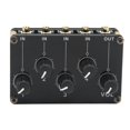 thumbnail image 4 of Mini Sound Mixer, Audio Mixer Knob Control Independent Passive Circuit 4 Input 1 Output  For Home Use, 4 of 8