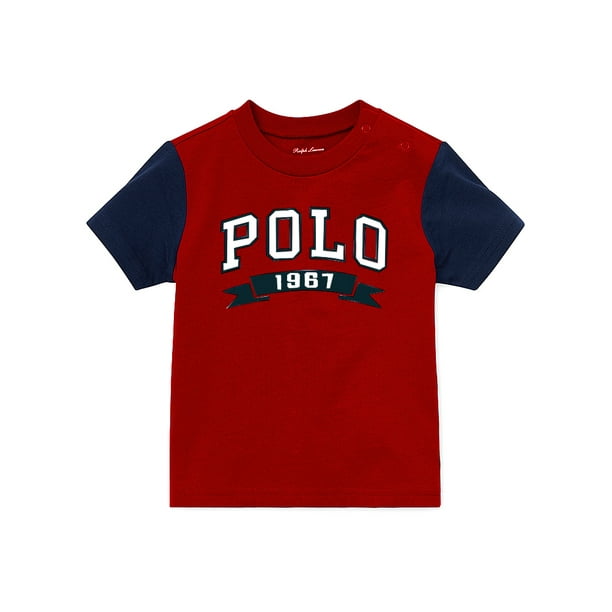 Ralph Lauren Ralph Lauren Baby Boys "Polo 1967" Polo Graphic Jersey TShirt