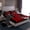 Red Black, variant on jejeloiu Abstract American Flag Twin Sheet Sets,Golf Ball Sport Bedding For Boys Girls 3-Piece