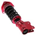 thumbnail image 4 of MaXpeedingrods Front Coilover Suspension Kit, 24-Way Adjustable Damper with Camber Plates, Red, Fits Nissan 240SX S13 180SX Silvia 89-94, SKU 07856579, T-6061 Aluminum Construction, 4 of 5