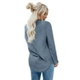 thumbnail image 4 of PCEAIIH Sweatshirt for Women Long Sleeve Tunic Tops Crewneck Long Sleeve Shirts, 4 of 5