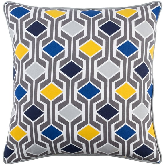 Artistic Weavers Inga Greta 18" x 18" Pillow (with Down Fill)