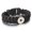 Black, variant on Snap Jewelry Paracord Bracelet with 1 Snap Holder in Rainbow Color, Youth Small 7 Inch Size