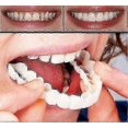 thumbnail image 1 of A Pair Upper Lower High Quality Denture Instant Smile Comfort Fit Flex Cosmetic Teeth Denture Teeth Top Cosmetic Veneer High Quality_A, 1 of 5