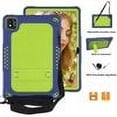 thumbnail image 2 of SOATUTO for TCL TAB 10 5G 10.1" FHD Android 12 Model 9183W For TCL TAB 10s 10.1" FHD Android 10 Tab Model 9081X Case with Shoulder Strap Kids Friendly Case Come Tempered Glass Film (Navy+Green/1 Pcs), 2 of 6