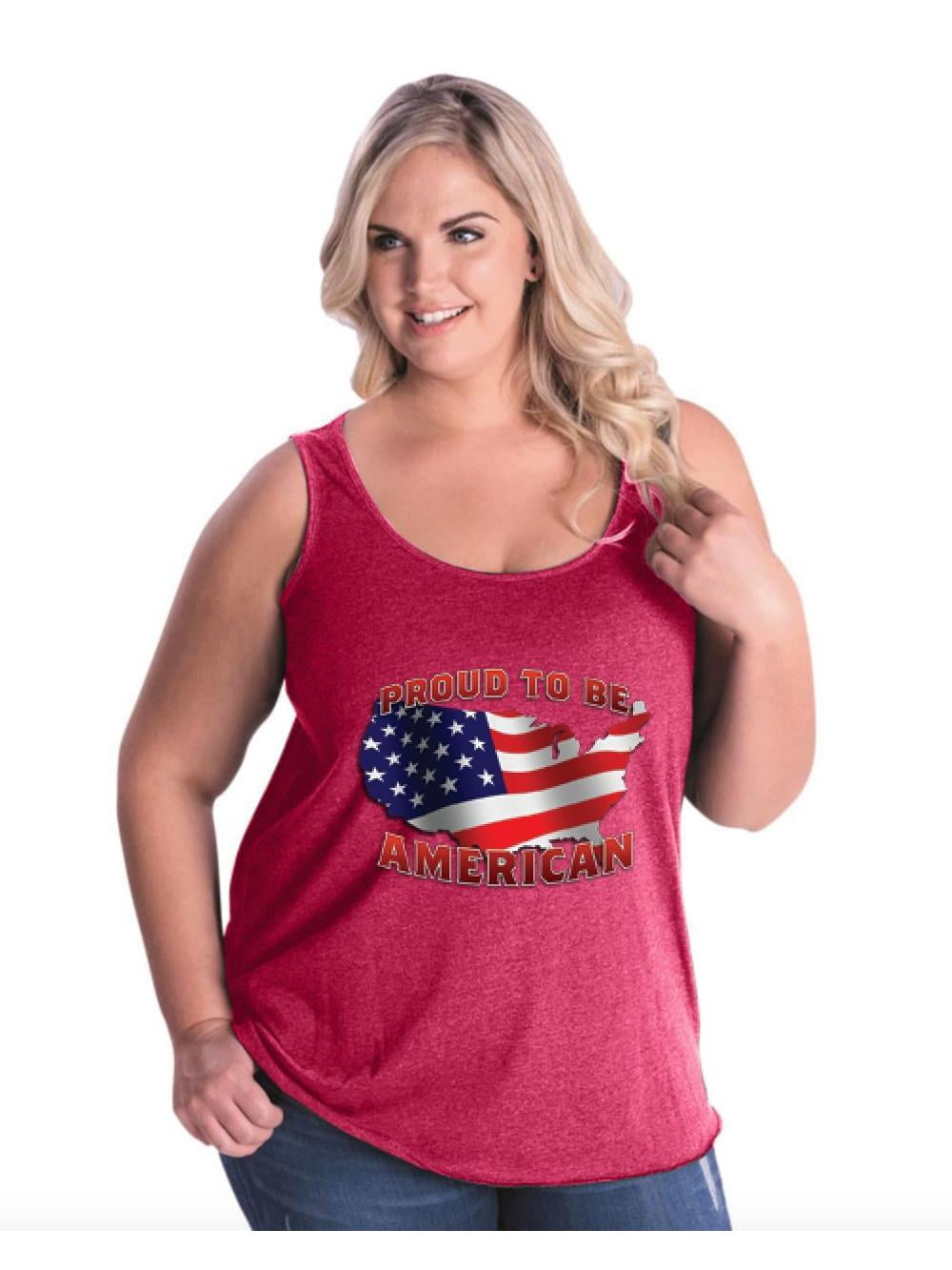 patriotic tops plus size