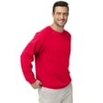 thumbnail image 2 of Pepypepy Men’s Cotton Crewneck Pullover – Lightweight Long Sleeve Sweatshirt in Solid Colors, S-XXL, 2 of 6