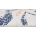 thumbnail image 4 of 2â€™ x 5â€™ Blue and Gold Zebra Pattern Area Rug, 4 of 5