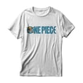 thumbnail image 1 of Playera One Piece para Hombre, Cuello Redondo Manga Corta Blanco Talla M, 1 of 4
