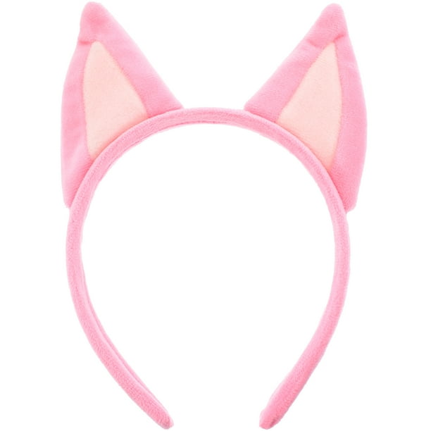 KAKOWELY Diadema con orejas para disfraz, diadema con orejas de perro, diadema para adultos, accesorio de cosplay