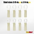 thumbnail image 2 of EverStart 8-Piece Heat Shrink Ring Wire Connectors for 12-10 Gauge, Yellow, 2 of 8