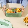 thumbnail image 5 of Insulated Stainless Steel Thermal Lunch With Multiple Compartments Microwave Food Container For School Use, 5 of 6