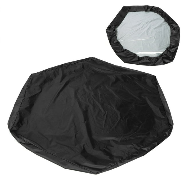 Sandbox Cover, Water Proof Sunscreen Polyester PVC Sand Pit Cover with Upgraded Drawstring, for Outdoor Garden Sandbox Protection 55.1 X 47.2 X 7.9in
