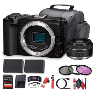 Canon EOS R50 V Camera + 14–30mm Power Zoom Lens 24.2MP APS-C
