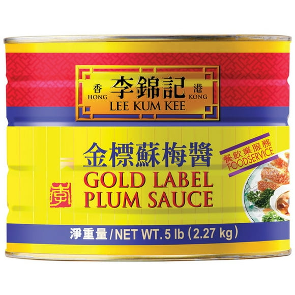 Lee Kum Kee 5 lb. Gold Label Plum Sauce - 6/Case