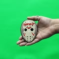 thumbnail image 2 of Friday The 13th Jason Mask Patch Classic Horror Killer Embroidered Iron-On, 2 of 2