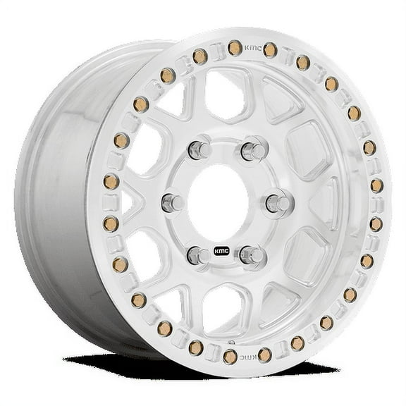 Kmc Km444 Beadlock 17X9 6X165.1 25Et 72.56Cb Raw Machined Wheel