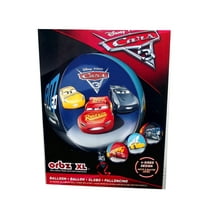 Disney Pixar Cars 3 Lightning McQueen, Jackson Storm, and Cruz Orbz 4-Sided Party Balloon, 16 inches